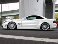   Mercedes-Benz R230 Black Bison Edition    SEMA Show 2011